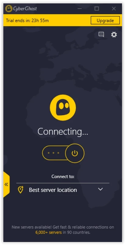 CyberGhost — Screenshot 1